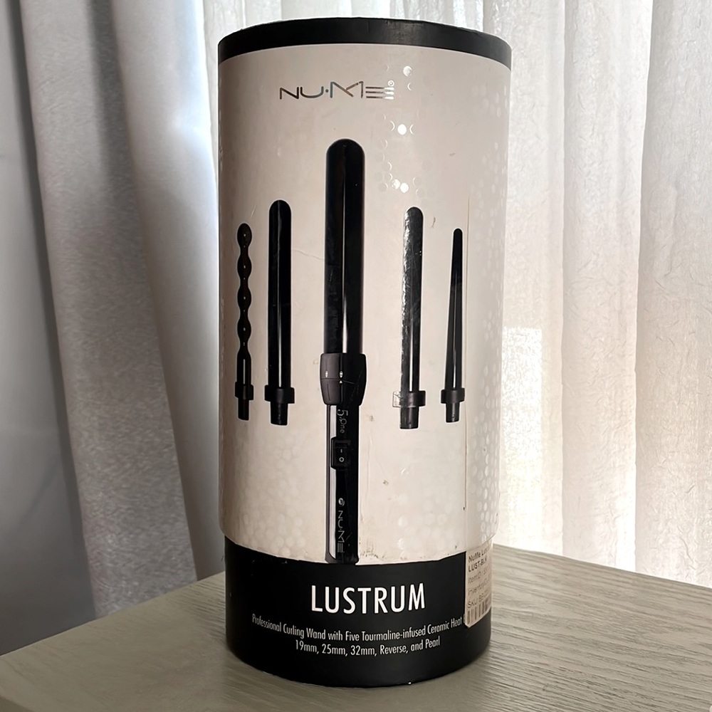 Nu-me Lustrum Interchangeable Curling Wand